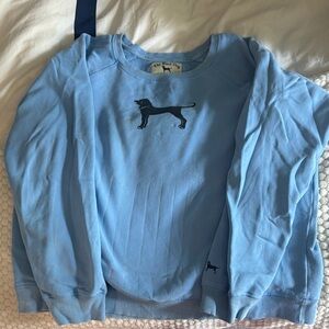 The Black Dog Light Blue Sweatshirt Xl